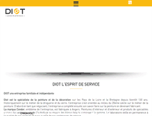 Tablet Screenshot of diot-sa.com
